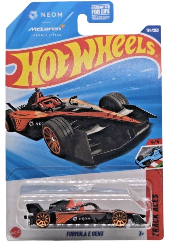 2025 Hot Wheels Formula E Gen3