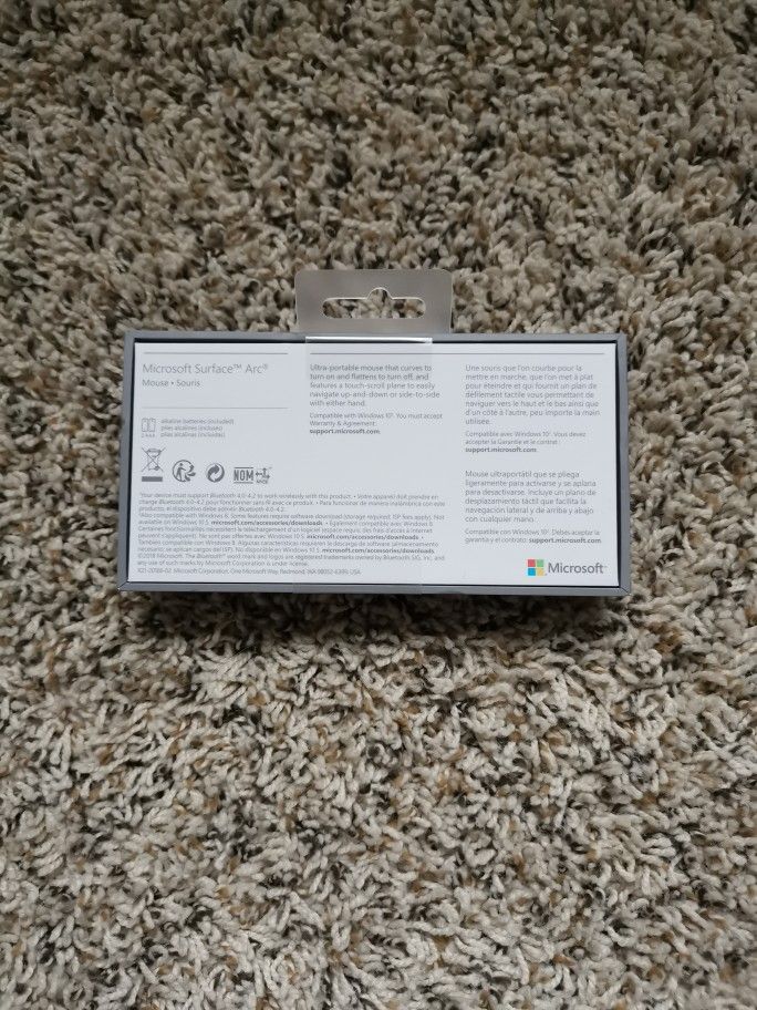 Navy Microsoft Arc Mouse Brand New