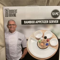 Bamboo Appetizer Server