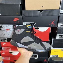 Jordan Bordeaux 7s size 11 USED But Clean 