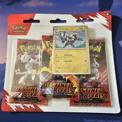 Pokemon Destined Rivals 3pk Blister