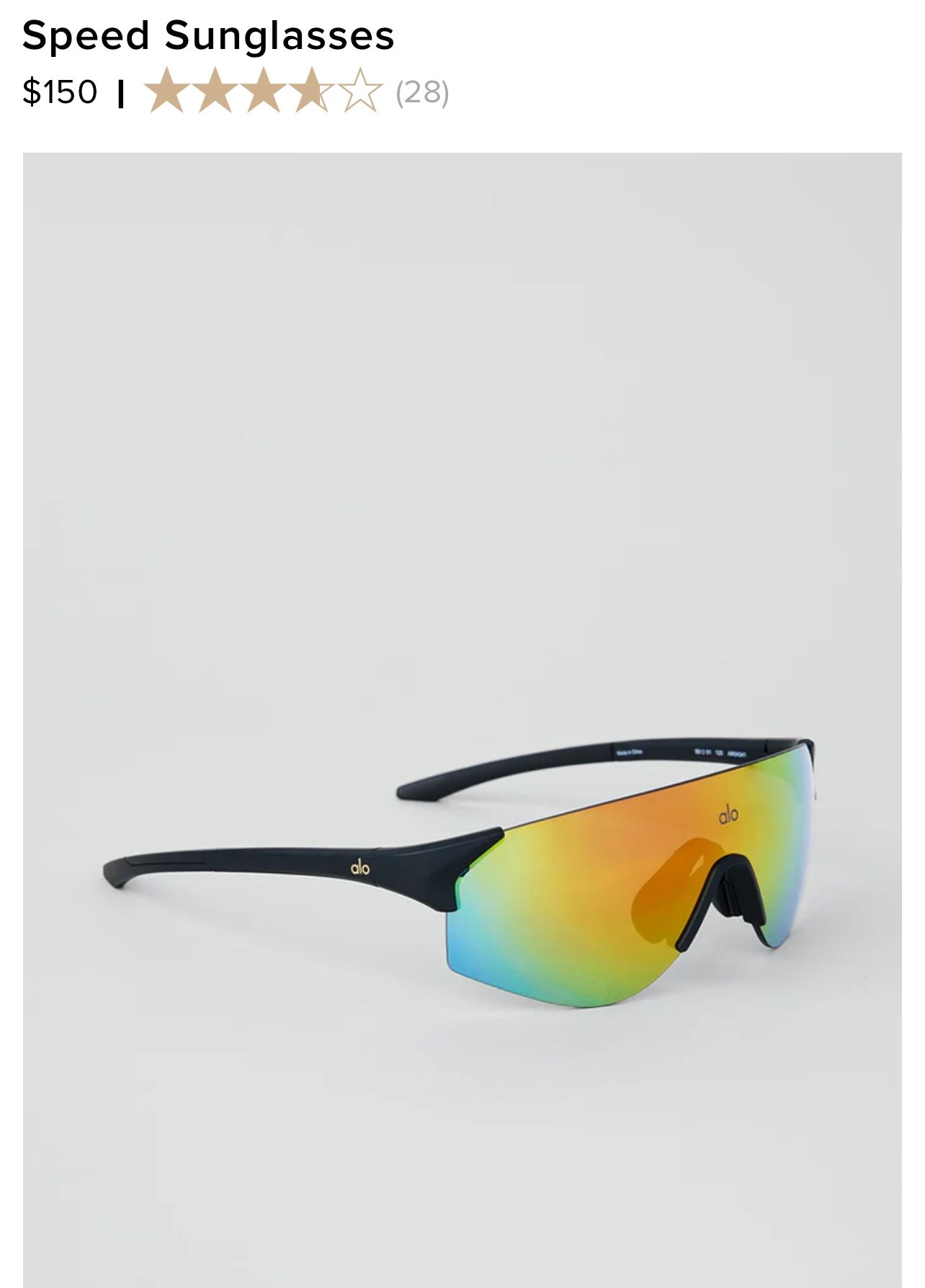 alo Speed Sunglasses for Sale in Los Angeles, CA - OfferUp