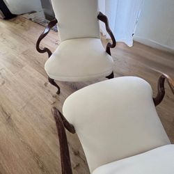 Vintage linen Chairs 