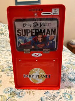 Superman Popcorn Tin