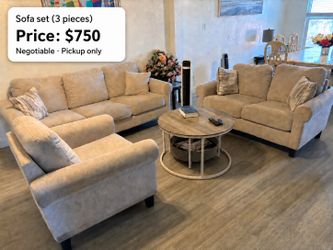 Sofa set (3 pc)