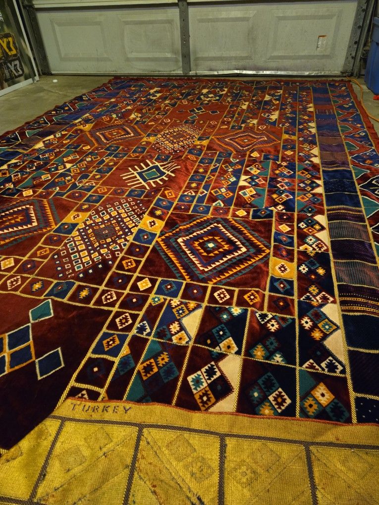 Turkish RUG area Carpets, Handmade Tapestry