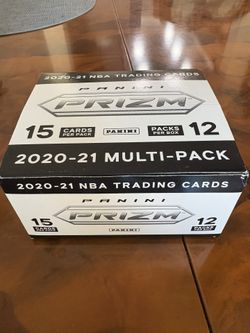 Panini Prizm NBA 2020-21 Cello Box