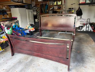 King/CK bed frame with night stands