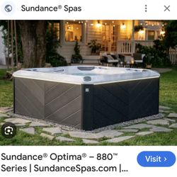 Sundance optima Hot Tub 