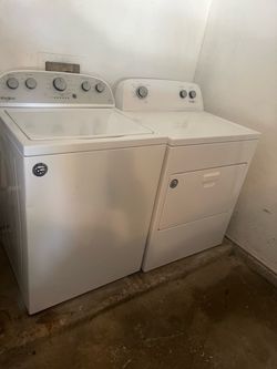 Washer and dryer