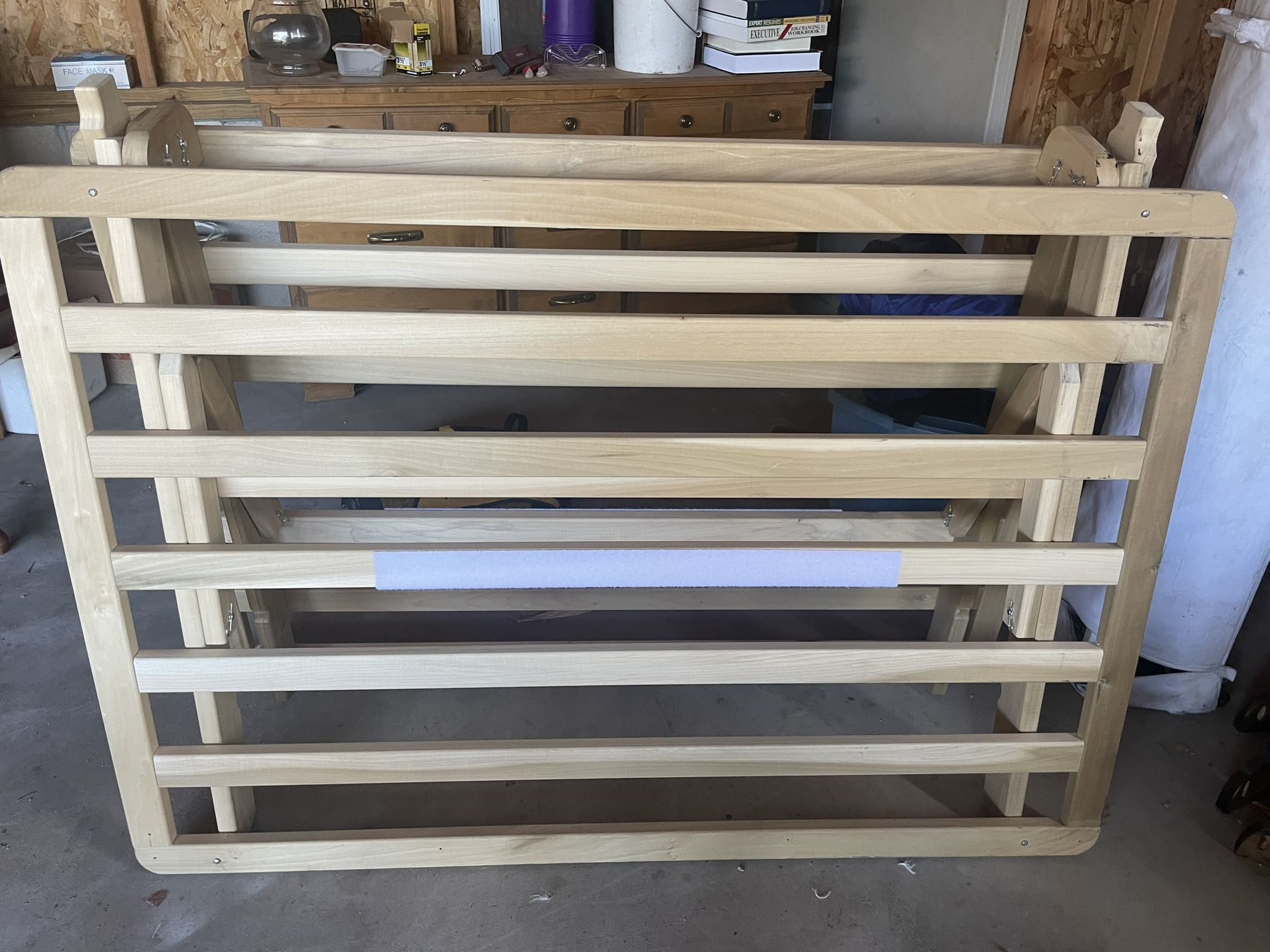 Full Size Wooden Bed Frame 