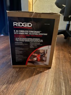 K46 ridgid drain snake