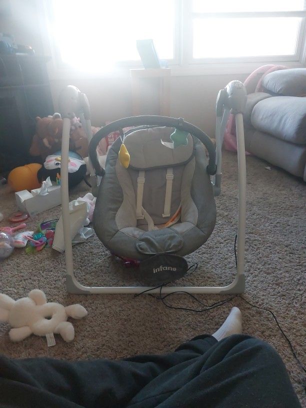 Baby Swing With Remote