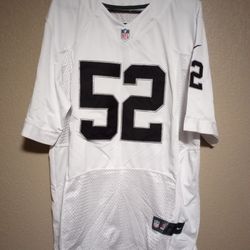 Oakland Raiders Khalil Mack Size 48 🤍 With 🖤 