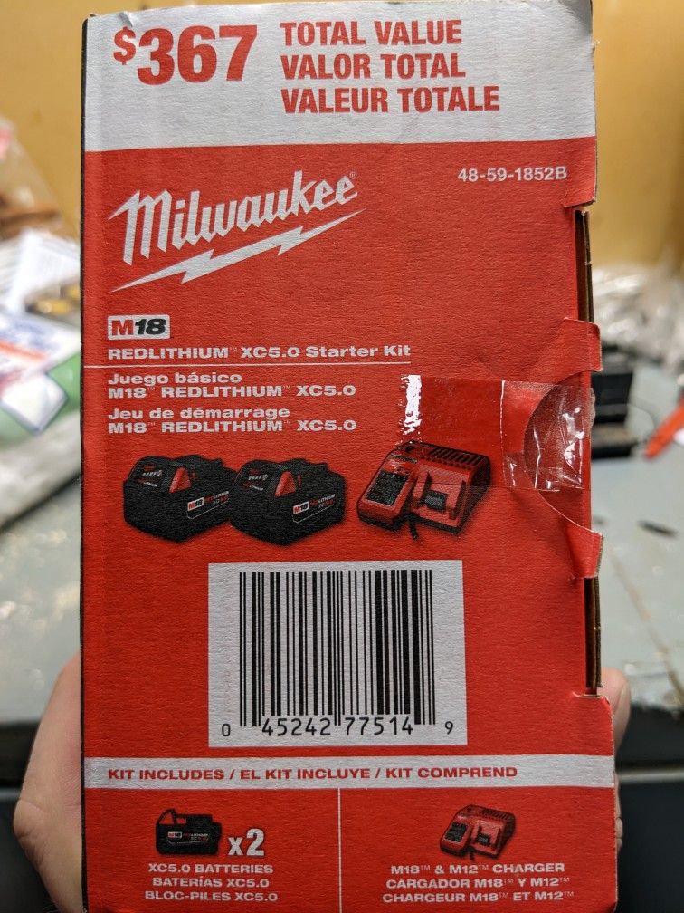 Milwaukee M18 Starter Kit