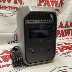EF ECOFLOW Portable Power Station Delta 3 Classic 1024Wh LiFeP04 Battery 1800W AC/100W USB-C Output 11059037