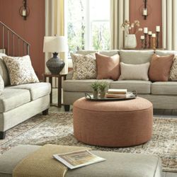 Almanza Wheat Living Room Set

