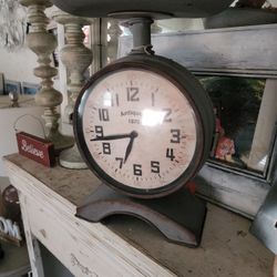 Antique Clock/ Weigh Decor