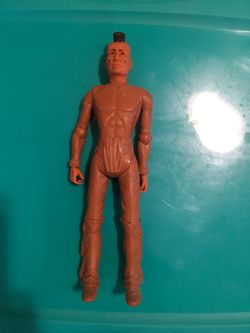 12” 1960’s Marx Mohawk Action Figure