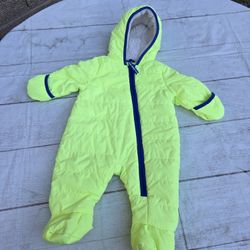 Cat & Jack Infant Snow Suit 6 Months