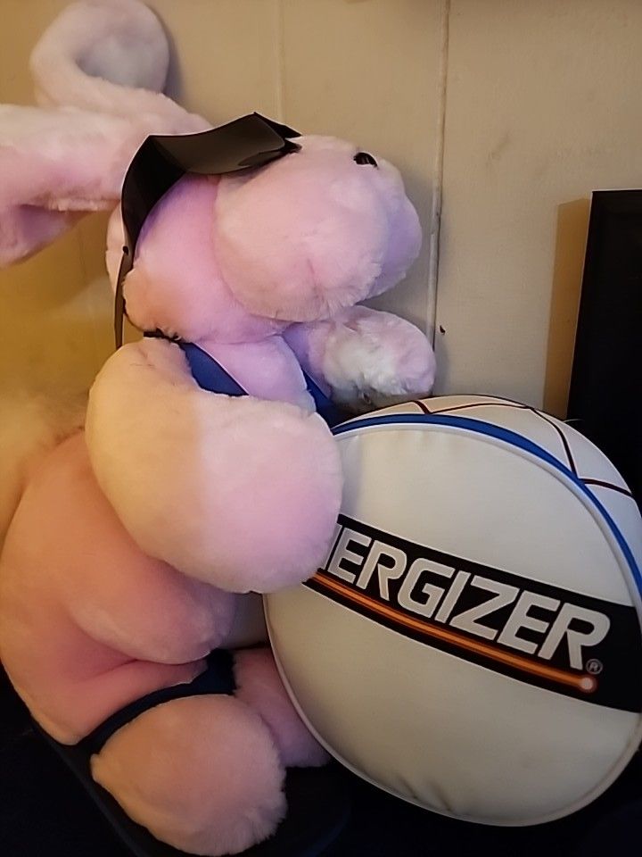 Energizar Bunny Display Plush Model