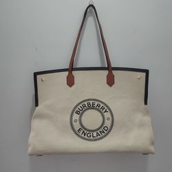 Burberry Canvas Tote 