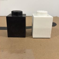LEGO Shaped Salt And Pepper Shakers