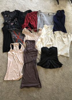 UO H&M f21 ae 12 piece top bundle