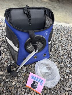 Pet carrier backpack