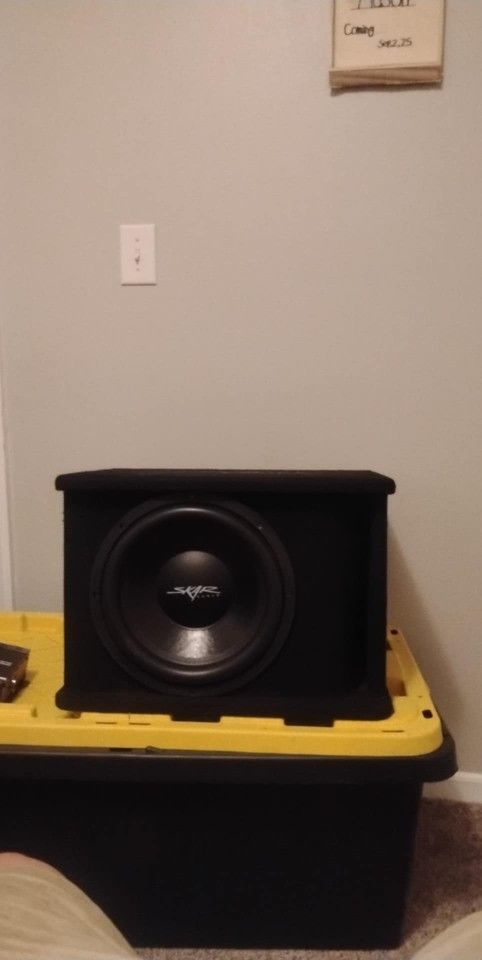 12"Skar Sub Amp Included