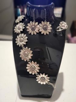 Sunflower Jewelry Set