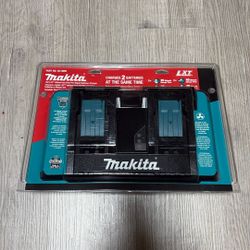 Makita DC18RD 18V LXT Dual Port Rapid Charger – Brand New