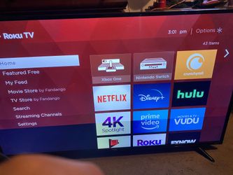 50’ Roku smart tv