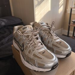 Nike P-6000 White Trainers