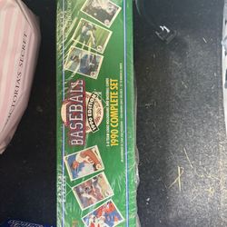 Baseball Collectors Cards Full Set In Plastic 