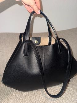 Large Black Tote Bag