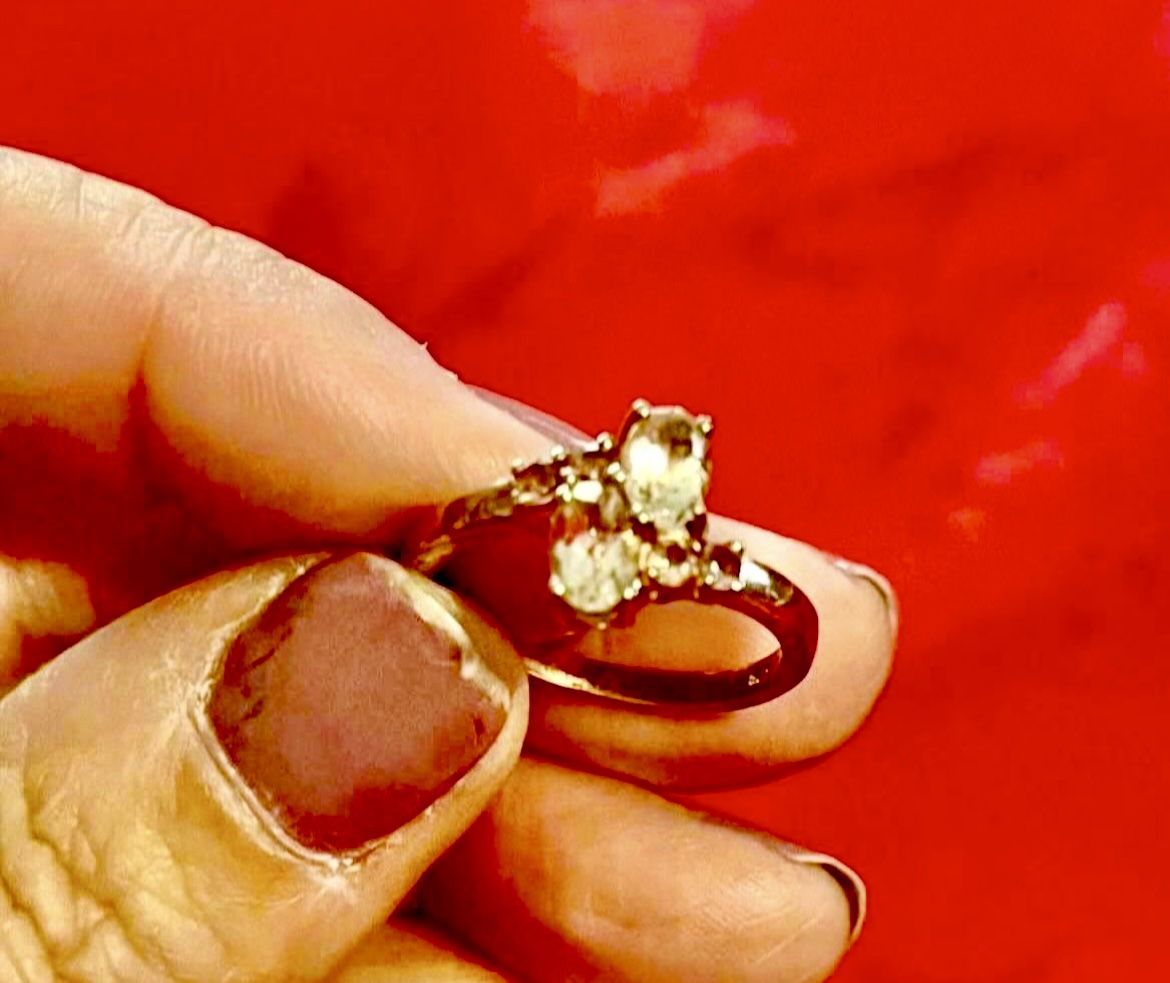 Morganite And Pink Tourmaline Bypass Ring