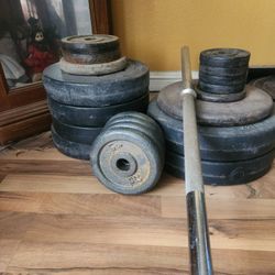 Weight Bar and Plates