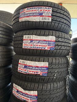 ✅📲195/50/15 vendo set de llantas nuevas América