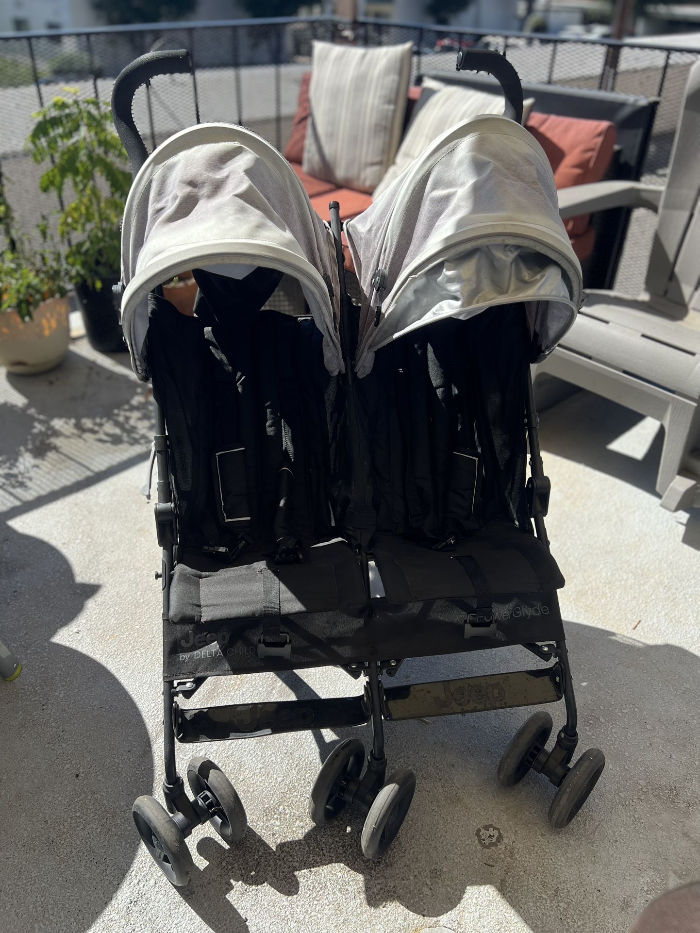 Jeep Double Stroller 
