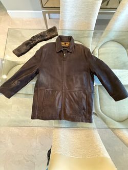 LEATHER JACKET “MarcNewYork” Andrew Mark-MENS MEDIUM