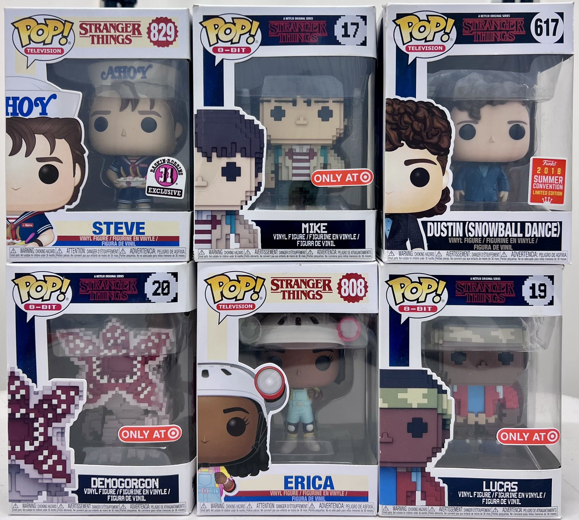 Funko Pops Stranger Things