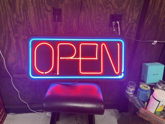 Fallon Neon Open Sign - 36" X 17" - No. BL-132307