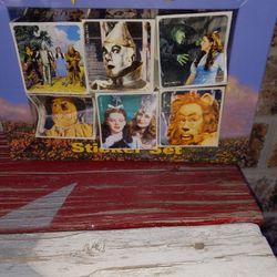 wizard of Oz sticker set new unopened 
