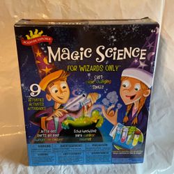 Kids Game Magic Science Open Box