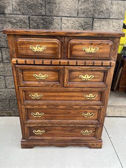 6 drawer highboy chest