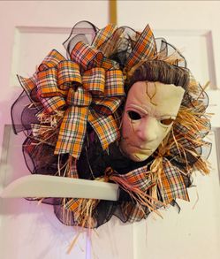 Halloween Door Wreath