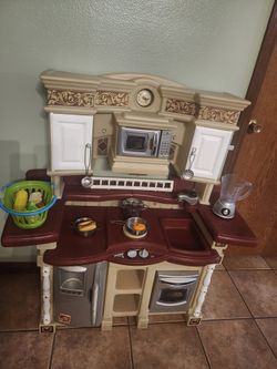 Kids Play Kitchen Set