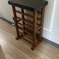 Wood Wine Rack 