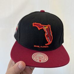 New Miami Heat SnapBack Hat MIA Florida State Cap